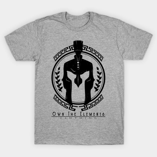 OTE Spartan Helmet T-Shirt by OwnTheElementsClothing
